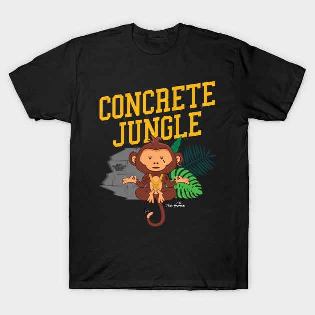 Concrete Jungle - TrapMonkie T-Shirt by TrapMonkie